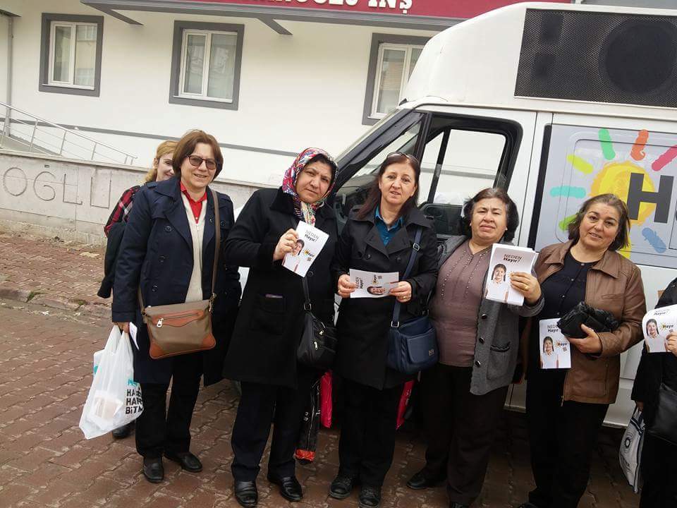 CHP Kadın Kolları Hayır Çalışması Yaptı