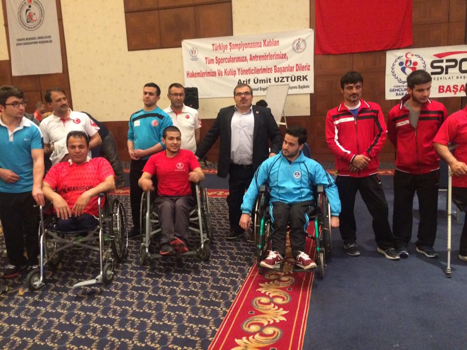 Tüm Engellilerden Türkiye Şampiyonluğu Geldi