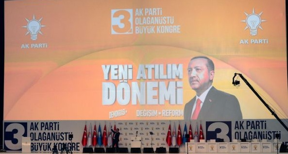 AKP 3. Olağanüstü Büyük Kongresi Yapılıyor