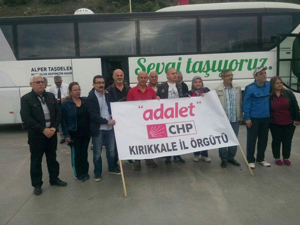 CHP Kırıkkale 10 Km Yürüdü