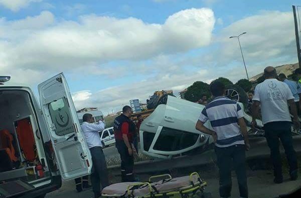 Trafik Kazası 1 Ölü 4 Yaralı