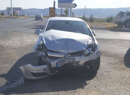Kırıkkale’de Trafik Kazası 5 Kişi Yaralandı