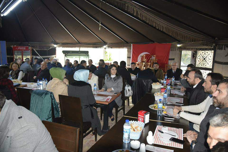 AK Parti Tüm Teşkilatı İle Toplantı Yaptı