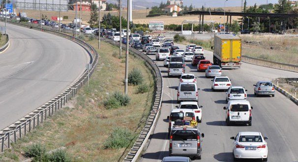 Kırıkkale’de 87 araç trafikten men edildi