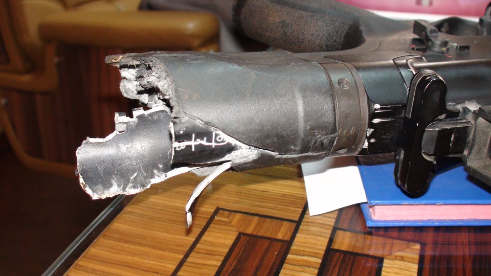 Şehit Askerin Parçalanmış MPT-76 Silahı Müzede Sergilenecek