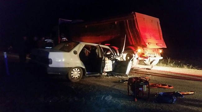 Kırıkkale’de Trafik Kazası 1 Ölü