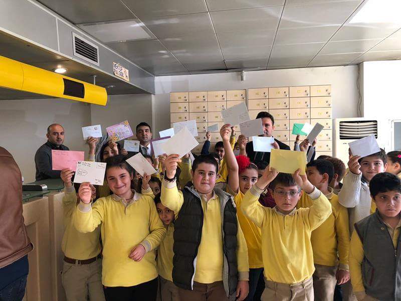 İsmail Üstüner İlkokulu Öğrencileri Afrin’e Mektup Gönderdi