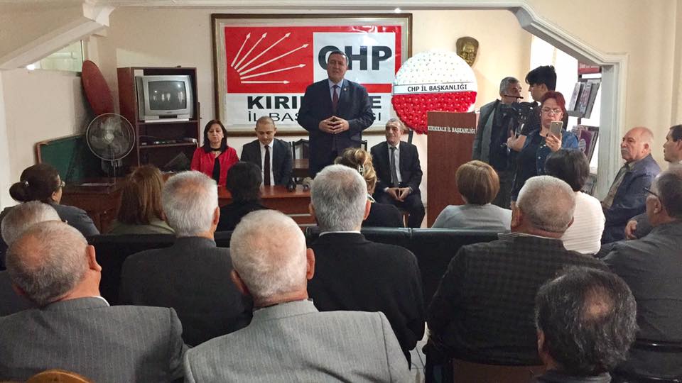 CHP Milletvekili Gürer Kırıkkale’ye Geldi