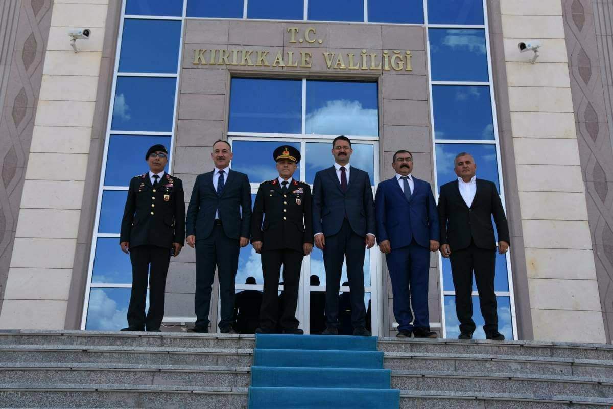 Jandarma Genel Komutanı Orgeneral Arif Çetin Vali Haktankaçmaz’ı Ziyaret Etti