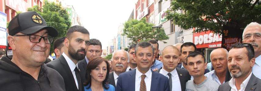 Özgür Özel,CHP Seçim Bürosu Açılışına Katıldı