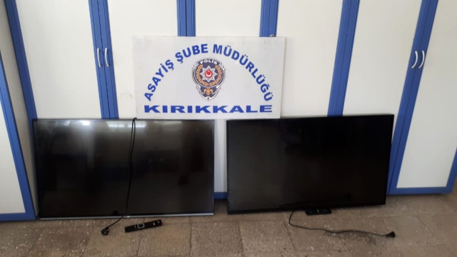 Kırıkkale’de Televizyon Hırsızları Yakalandı