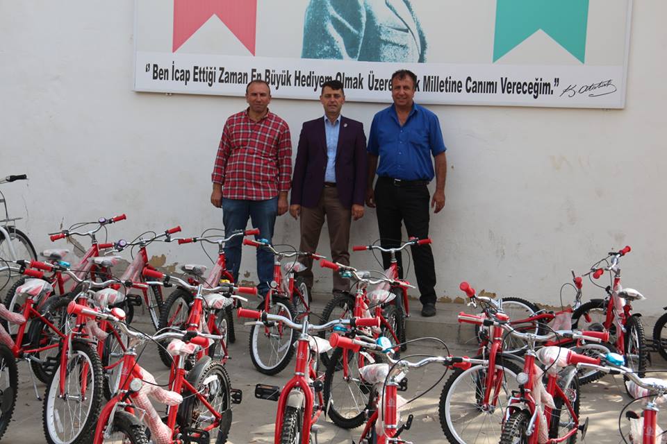 Şehit ve Gazi Çocuklarına 25 Bisiklet Hediye Edildi