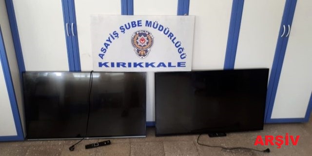 Kırıkkale’de Elektronik Eşya Hırsızı Tutuklandı