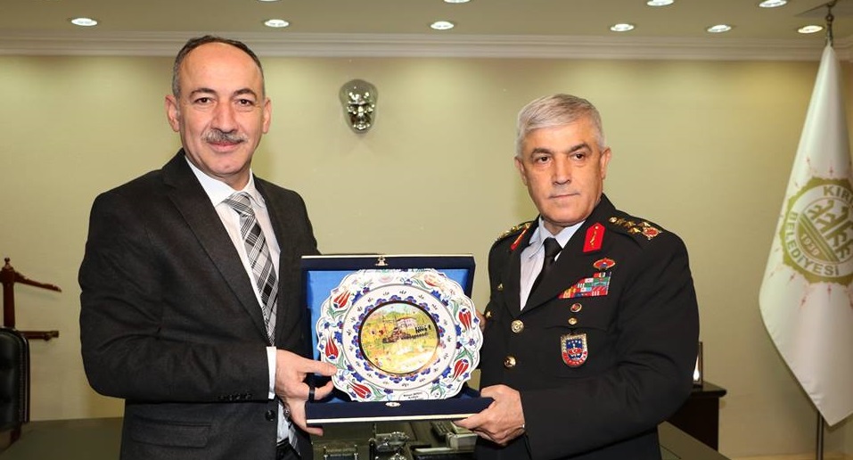 Jandarma Genel Komutanı Orgeneral Arif Çetin Belediyeyi Ziyaret Etti