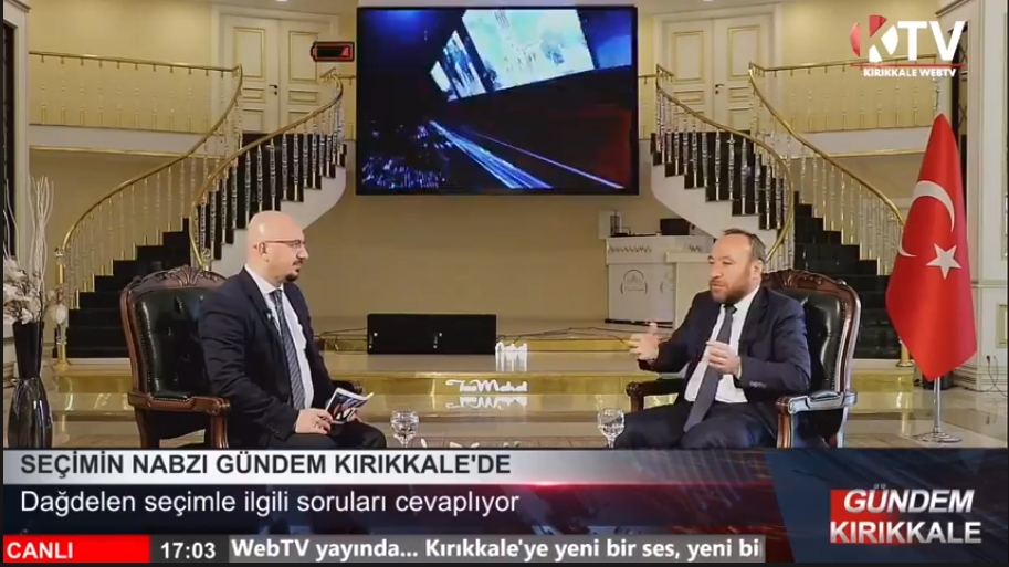 Dağdelen Kırıkkale Web TV’nin konuğu oldu