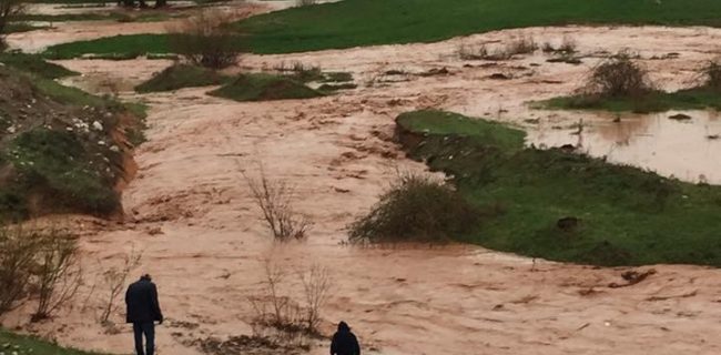Kırıkkale’de Sağanak Yağmur Sele Neden Oldu