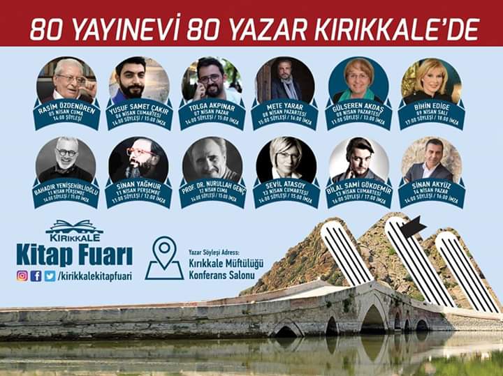 80 Yayınevi 80 Yazar Kırıkkale’de