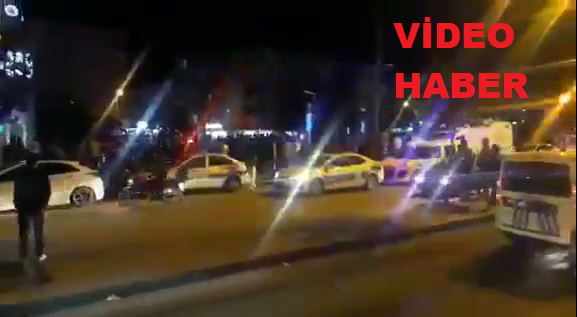 Atatürk Bulvarında Polis İle Kavga