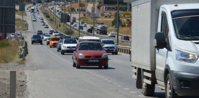 Kırıkkale’de Bayram Nedeniyle Trafik Arttı
