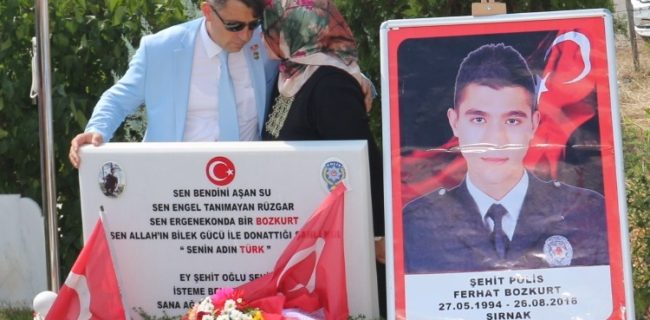 Şehit Polis Memuru Ferhat Bozkurt Dualarla Anıldı