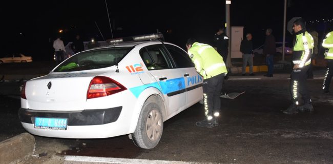 Kırıkkale’de Trafik Kazası 2’si Polis 3 Kişi Yaralandı