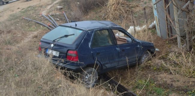 Kırıkkale’de Trafik Kazası 1 Ölü 2 Yaralı
