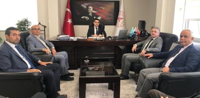 Akdoğan Sağlık İl Müdürünü Ziyaret Etti