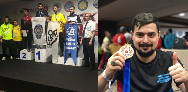 Kickboks’ta Mustafa Ayten Türkiye Şampiyonu Oldu