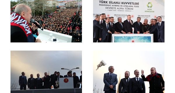 Cumhurbaşkanı Recep Tayyip Erdoğan Kırıkkale’de