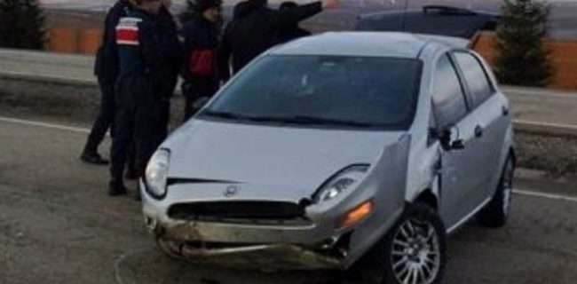 Keskin’de Otomobil Takla Attı 1 Yaralı