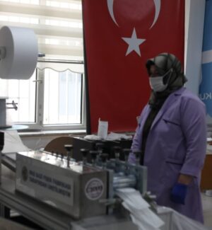 Kırıkkale’de Günlük Maske Üretimi 3 Milyona Çıkarılacak