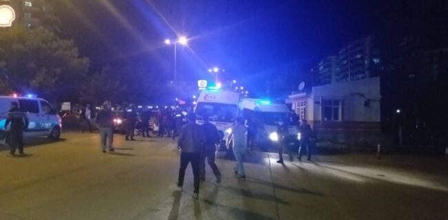Kırıkkale’de Olaylı Gece 2’si Polis 7 Kişi Yaralandı