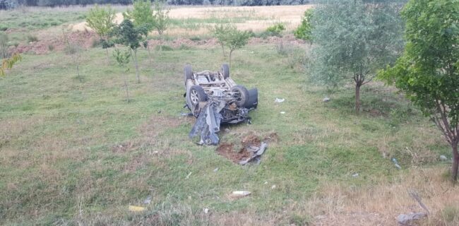 Kırıkkale’de Trafik Kazasında 2 Kişi Yaralandı