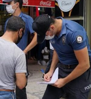 Kırıkkale’de Maske Denetimi 3 Kişiye Ceza Kesildi
