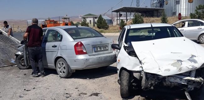 Kırıkkale’de Trafik Kazası 2 Yaralı