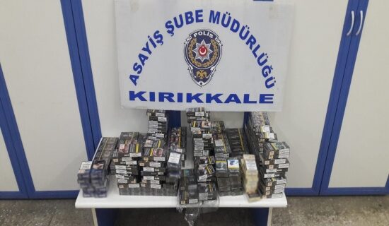 Kırıkkale’de Sigara Hırsızlığı 1 Tutuklama