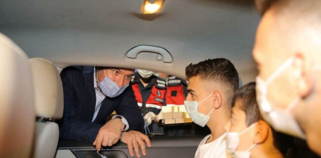 İçişleri Bakanı Süleyman Soylu Kırıkkale’de Trafik Denetlemesine Katıldı