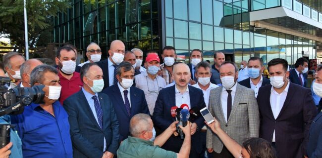 Ulaştırma ve Altyapı Bakanı Adil Karaismailoğlu Kırıkkale’de
