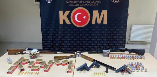 Kırıkkale’de Silah Kaçakcılığı Şüphelisi 3 Kişi Gözaltına Alındı