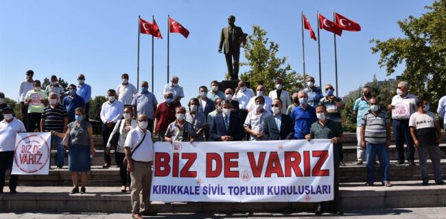 Kırıkkale’de Sivil Toplum Kuruluşları “ Biz de Varız” Dedi
