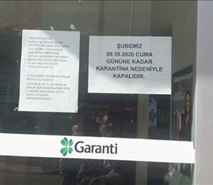 Kırıkkale Garanti Bankası Şubesi Kapatıldı