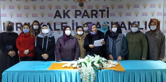 Kırıkkale Ak Parti Kadın Kolları’ndan Kadına Şiddete Hayır Açıklaması