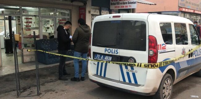 Kırıkkale’de İşyerine Pompalı Tüfekle Saldırı 1 Yaralı