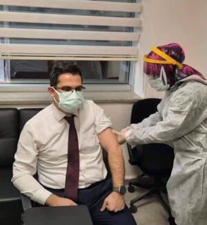Kırıkkale’de İlk Aşı Sağlık İl Müdürüne Yapıldı