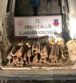 Kırıkkale’de Tren Raylarını Çalan Şüpheli Yakalandı
