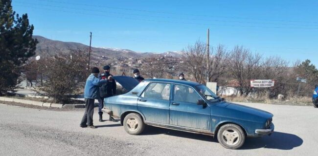 Kırıkkale’de hafta sonu kısıtlamasında aranan 6 kişi yakalandı