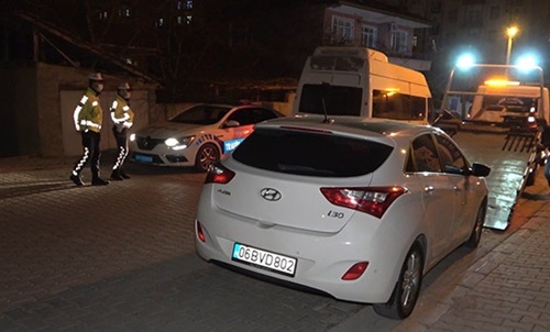 Kırıkkale’de ‘dur’ ihtarına uymayan sürücü polisten kaçamadı