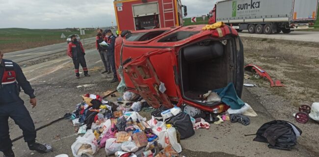 Kırıkkale’de Trafik Kazası 7 Kişi Yaralandı
