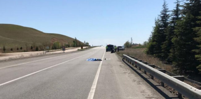 Kırıkkale’de motosiklet kazası 1 Ölü 1 Yaralı