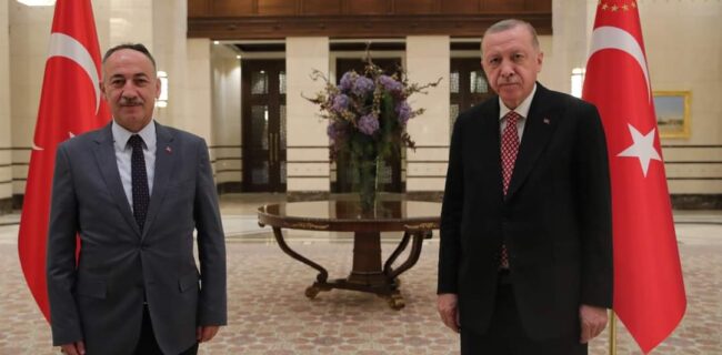 Saygılı Cumhurbaşkanı Erdoğan İle Görüştü